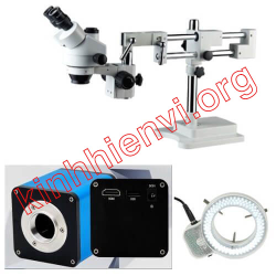 Kính hiển vi 3 mắt kèm camera Trung Quốc BZS-40401T-B9