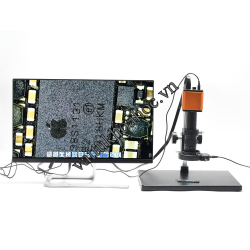 kính hiển vi điện tử kỹ thuật số có kết nối màn hình HY-5099
