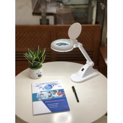 Kính lúp để bàn (kiểu kính nhỏ gọn, loại xịn) 8066D-3X12