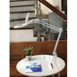 Kính lúp kẹp bàn (thấu kính trắng, loại xịn) 8066A-5X-D2