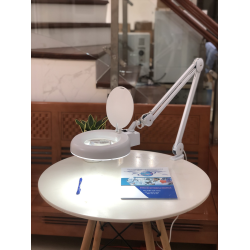 Kính lúp kẹp bàn (thấu kính trắng, tròn) 8066A-10X